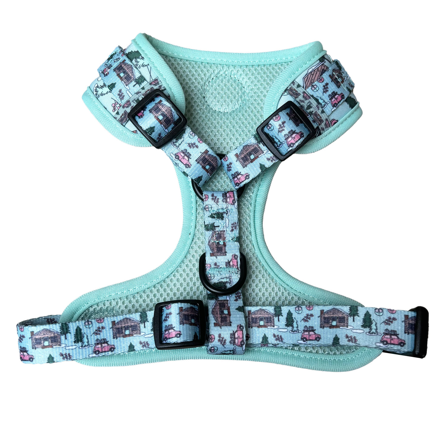 Image of Woofindales Product - Festive Snow Paws Adjustable Harness