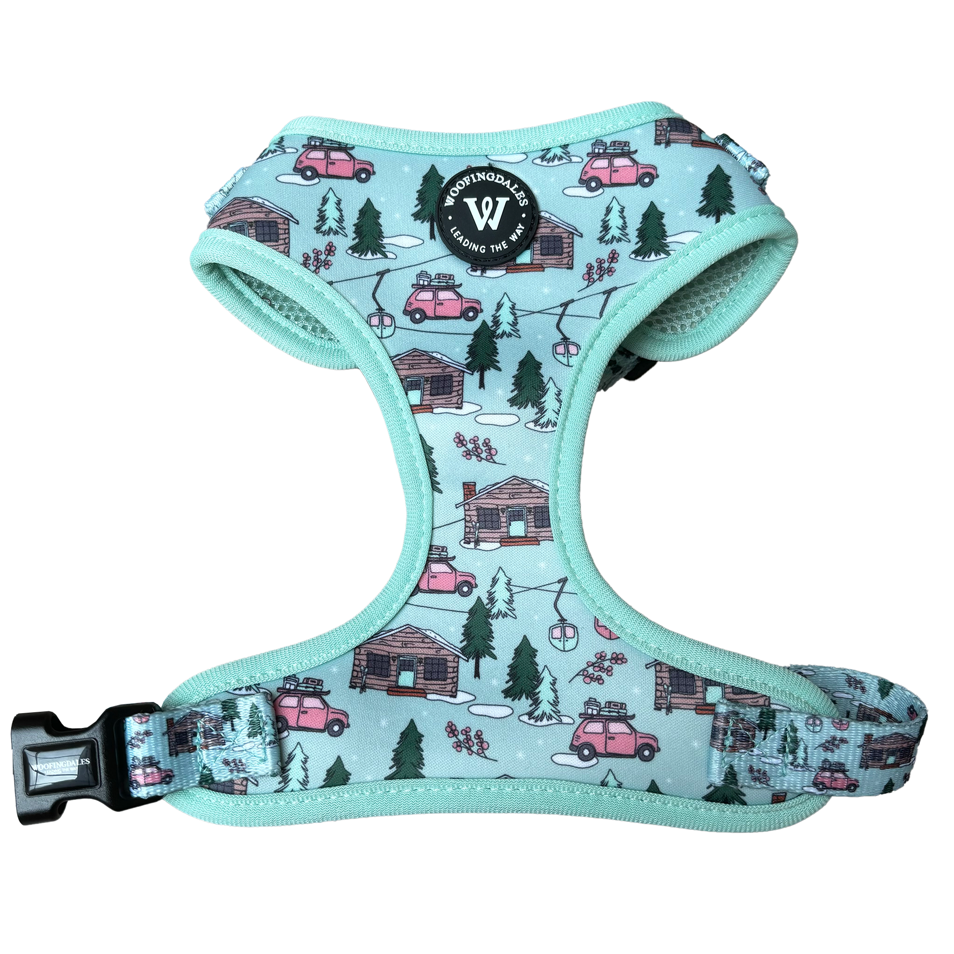 Image of Woofindales Product - Festive Show Paws Adjustable Harness