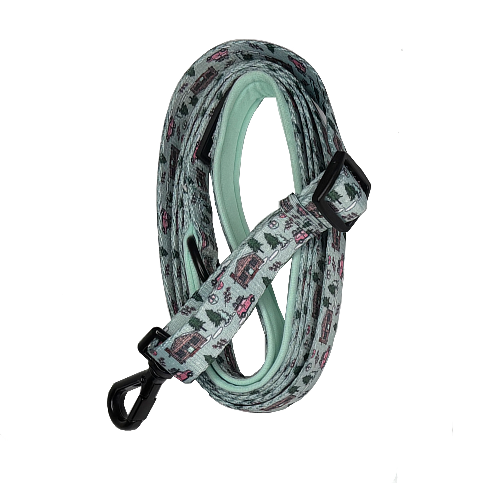 Image of Woofingdales festive product - 'Snow Paws' Christmas dog collar 